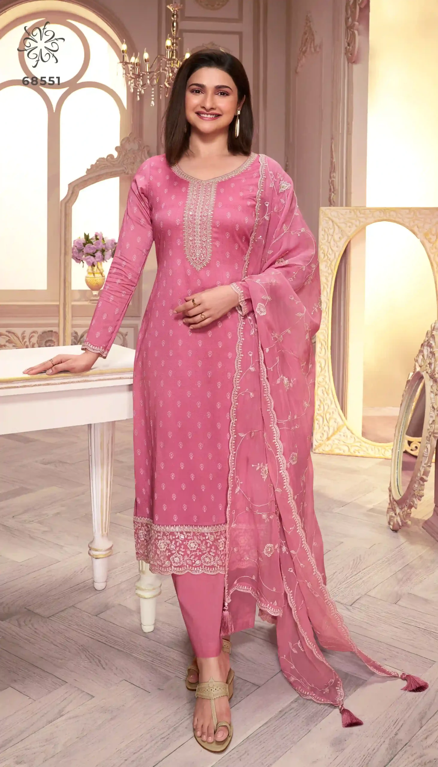 Vinay Fashion Purva Printed Silk Georgette Wholesale Designer Salwar Suit Catalog — Wholesale Salwar Suits, Vinay Fashion wholesale from Surat - Gallery Image 2